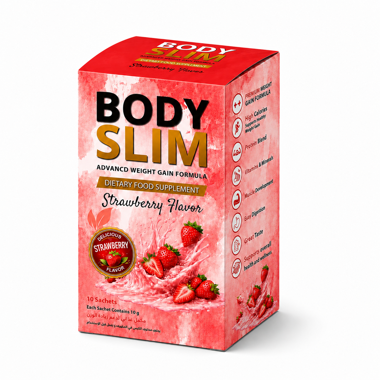 Body Slim Powder – Strawberry