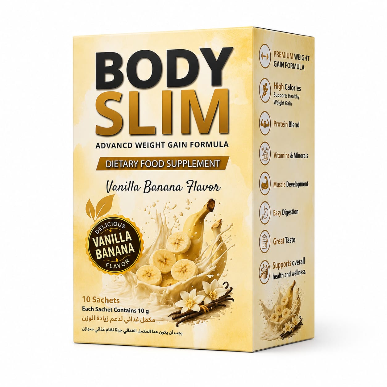 Body Slim Powder – Vanilla Banana